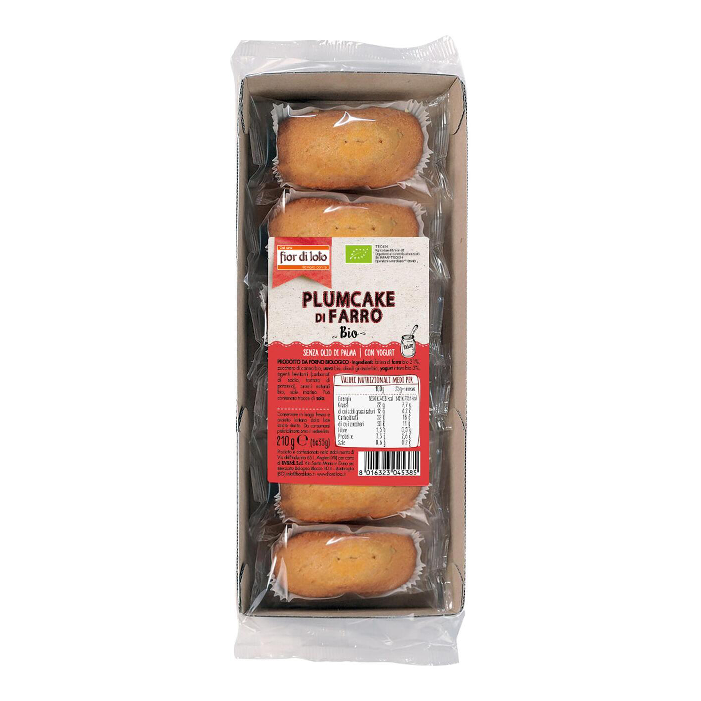Fdl plumcake farro yogurt bio