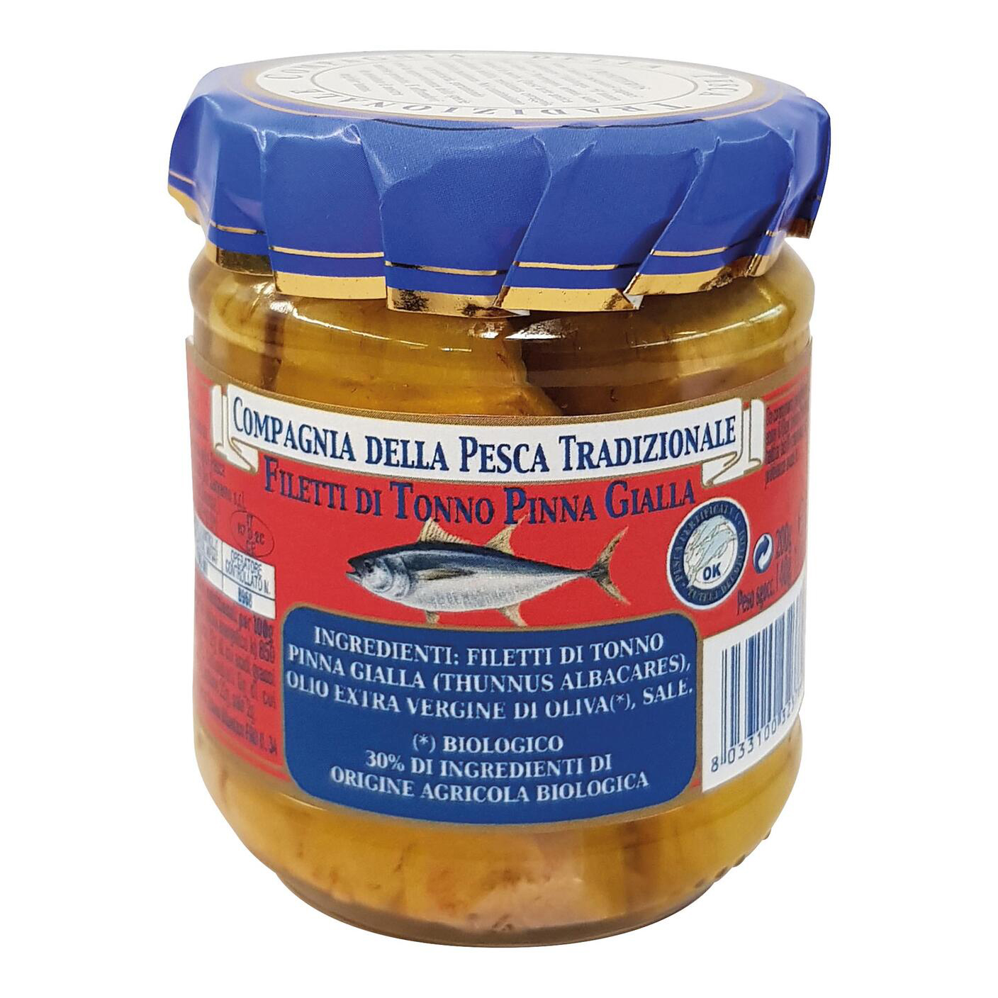 Fdl filetti tonno olio evo200g