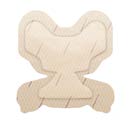 Medicazione in schiuma di poliuretano mepilex border heel 22x23 cm 6 pezzi