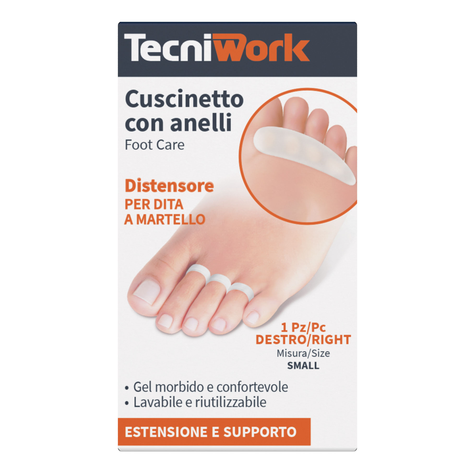Distensore dita martello destra m/l