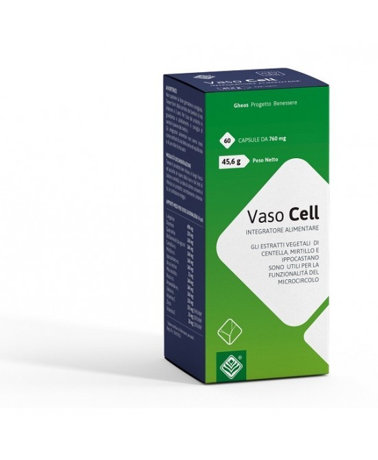 Vaso-cell 60 Compresse 760mg