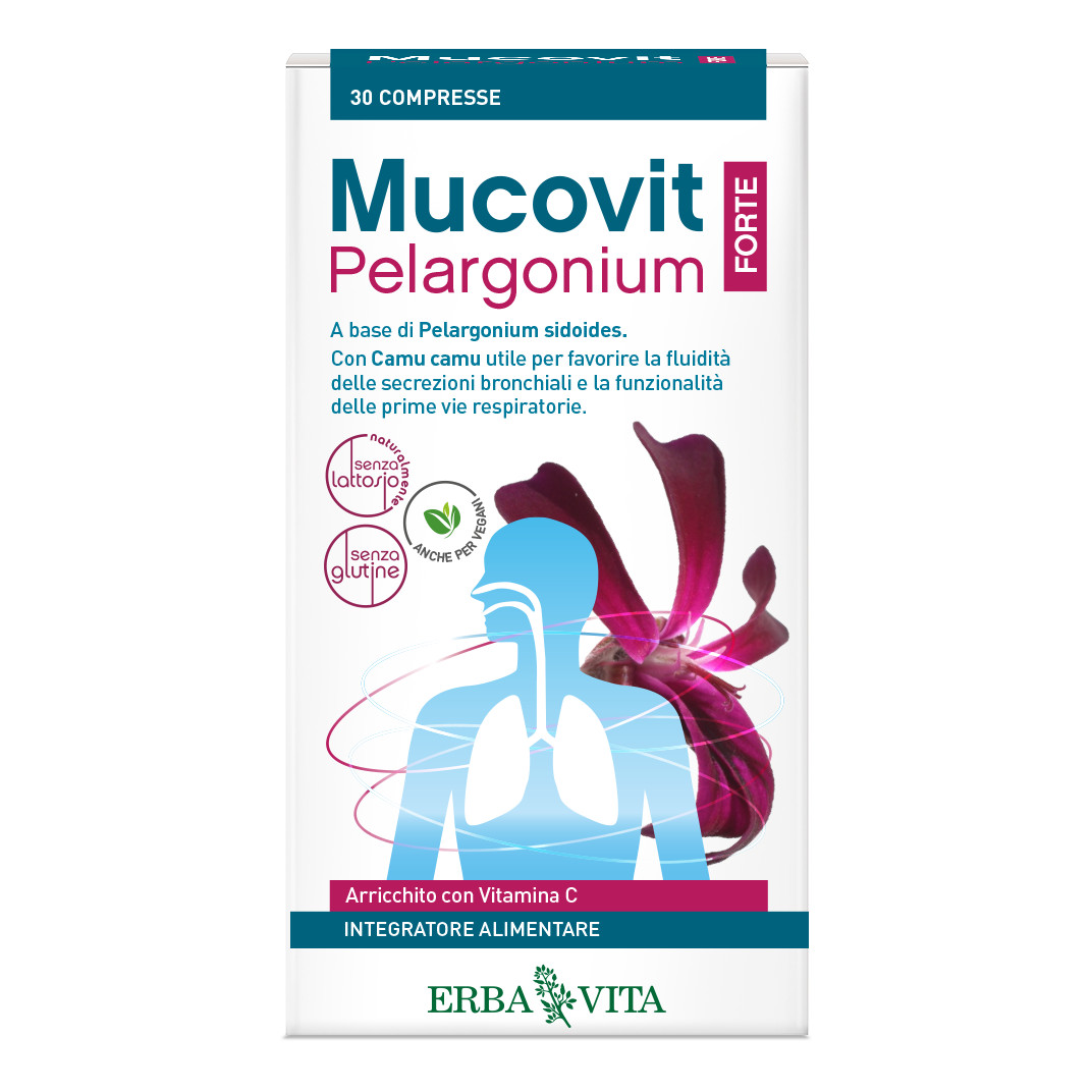 Mucovit pelargonium forte 30 compresse