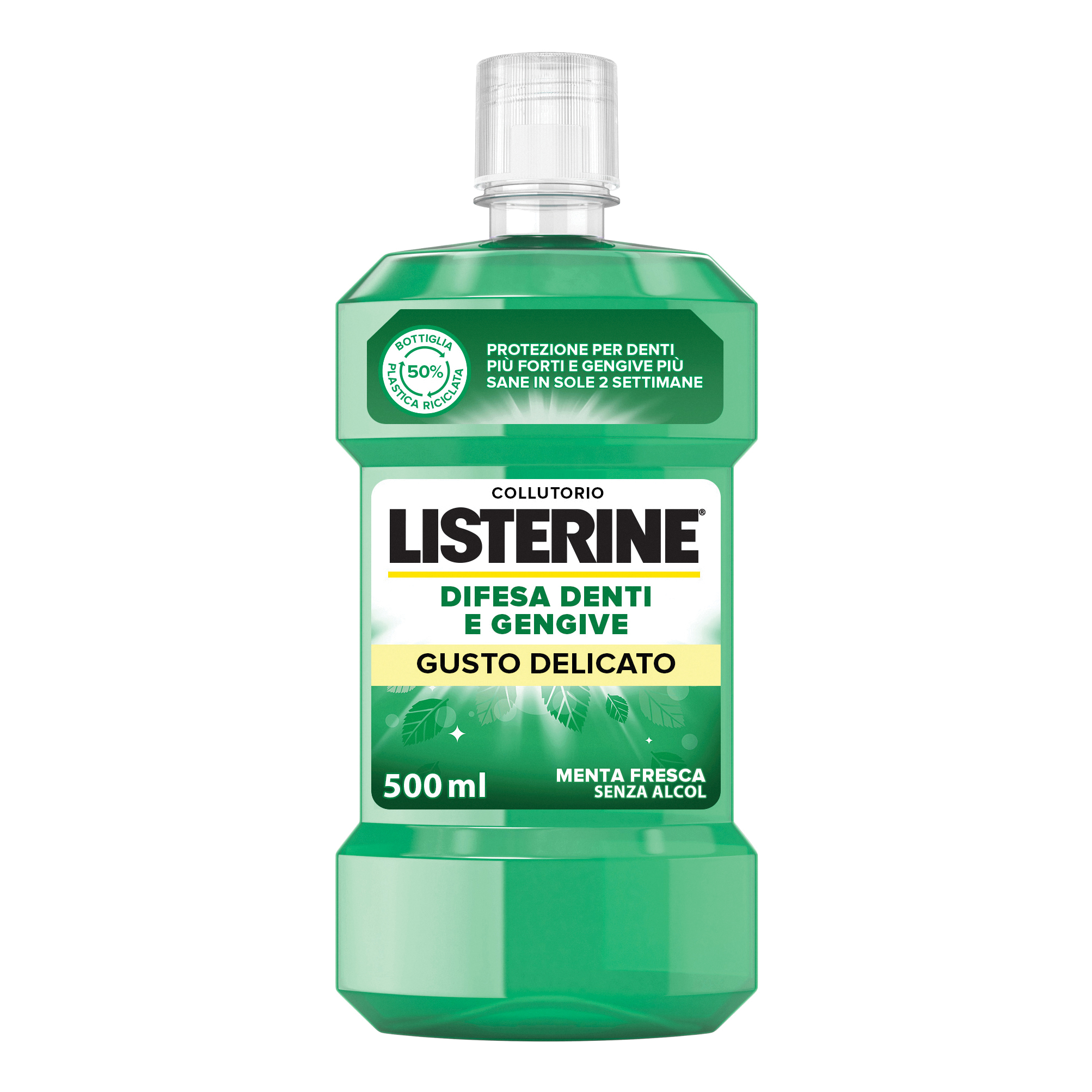 Listerine Difesa Denti amp Gengive Gusto Delicato Collutorio 500 ml