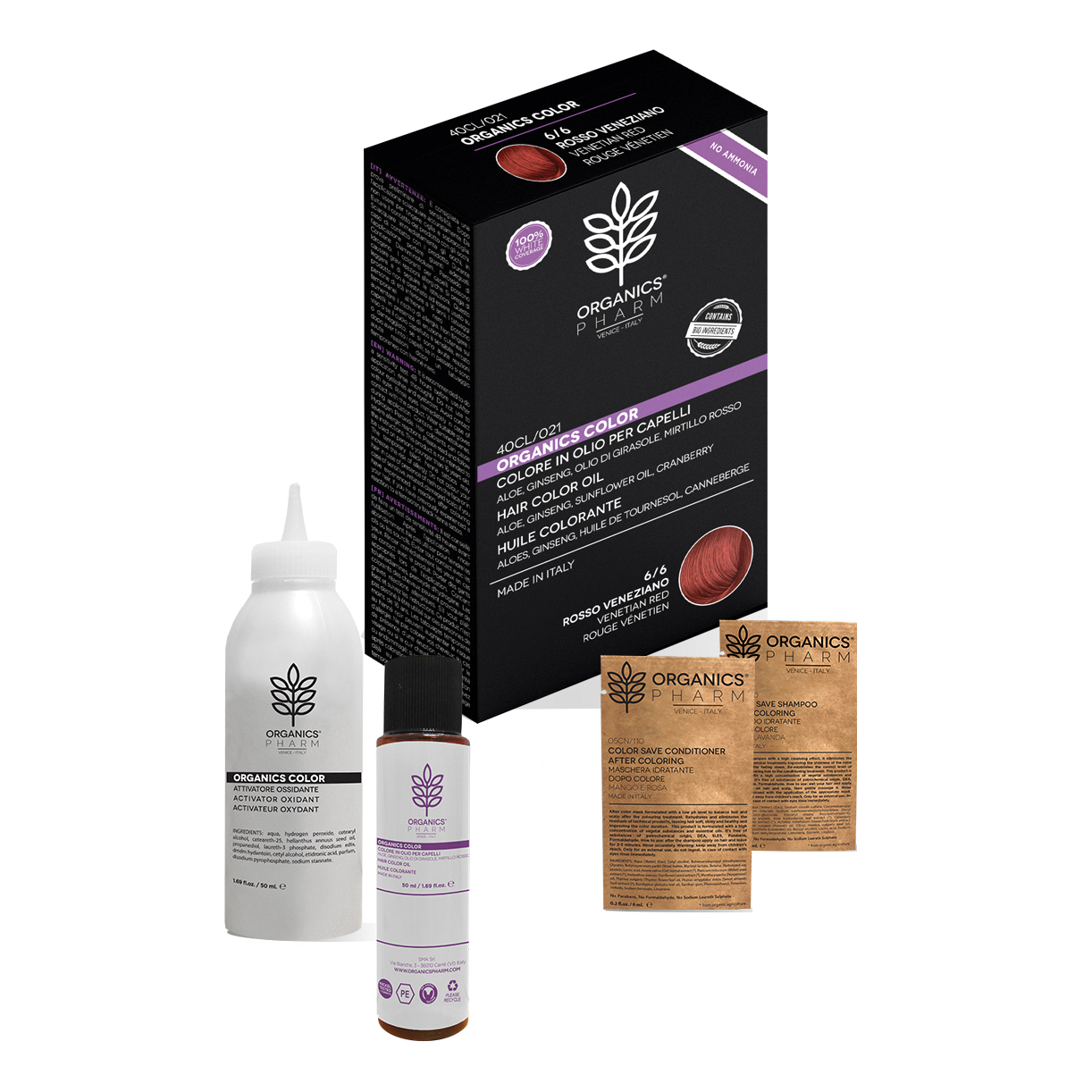 Organics Pharm Organic Color 6/6 Rosso Veneziano