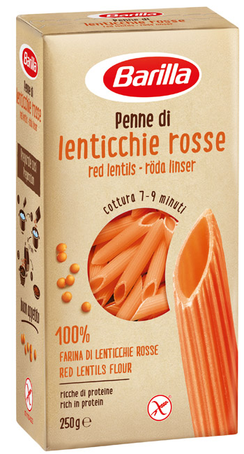 Barilla penne di lenticchie rosse 250 g