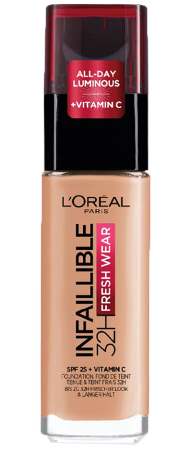 L’OREAL PARIS - Infaillible 24H Fresh Wear - Fondotinta Liquido N.235 Miel