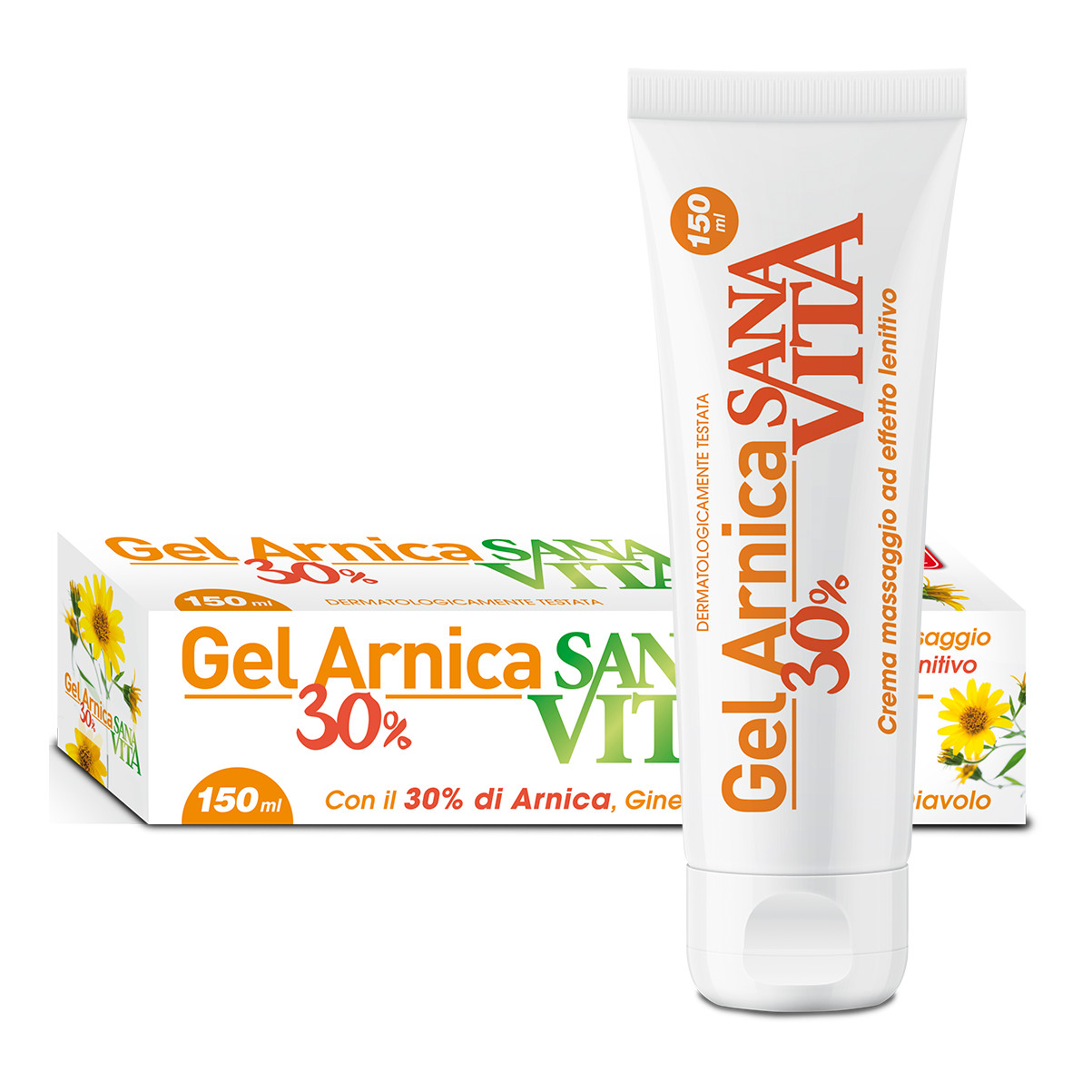 Sanavita Gel Arnica 30% 150 ml