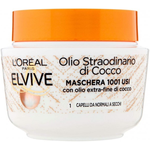 ELVIVE - Olio Straordinario - Maschera per capelli con olio Fine di Cocco 300 ml
