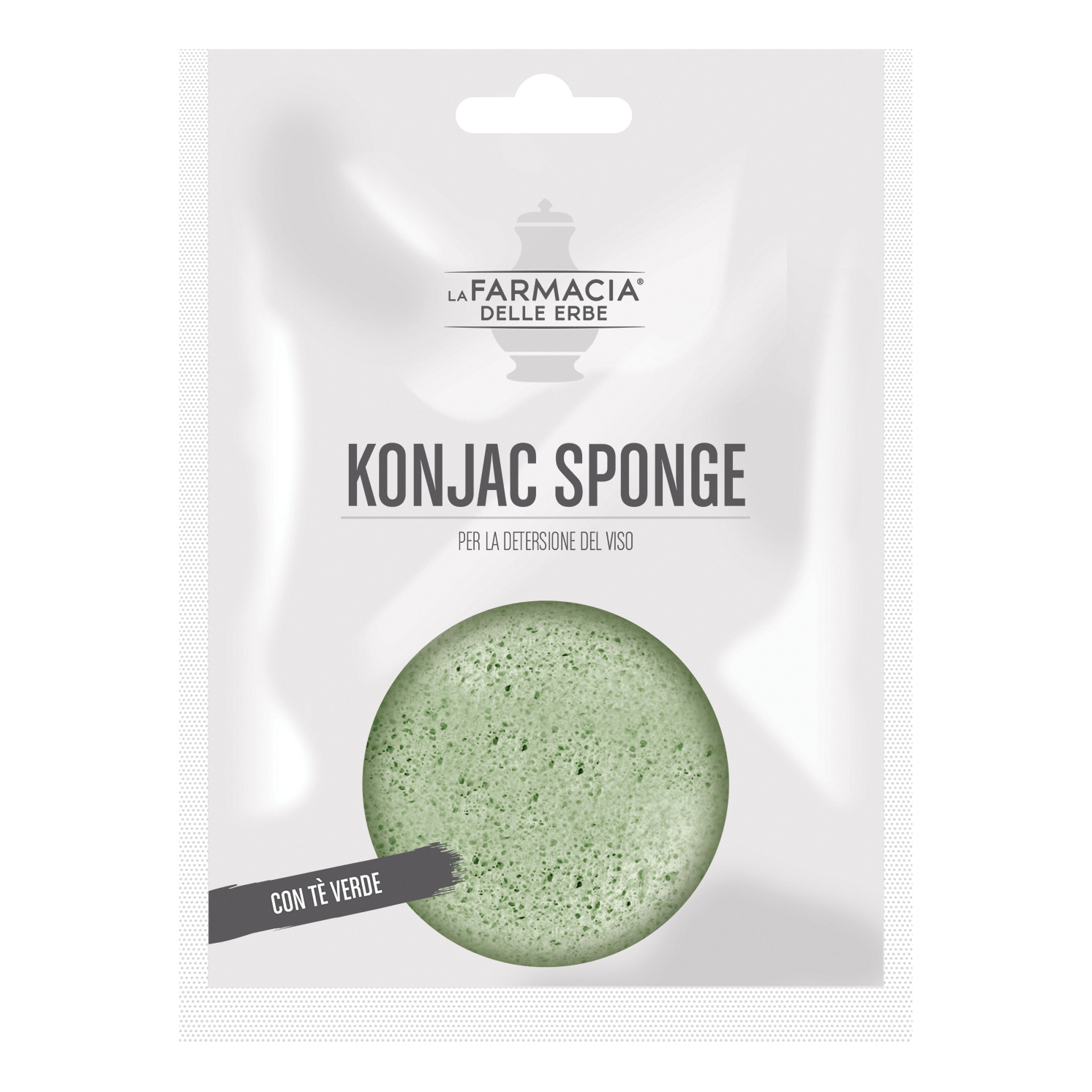 Fde konjac sponge te' verde 1 pezzo