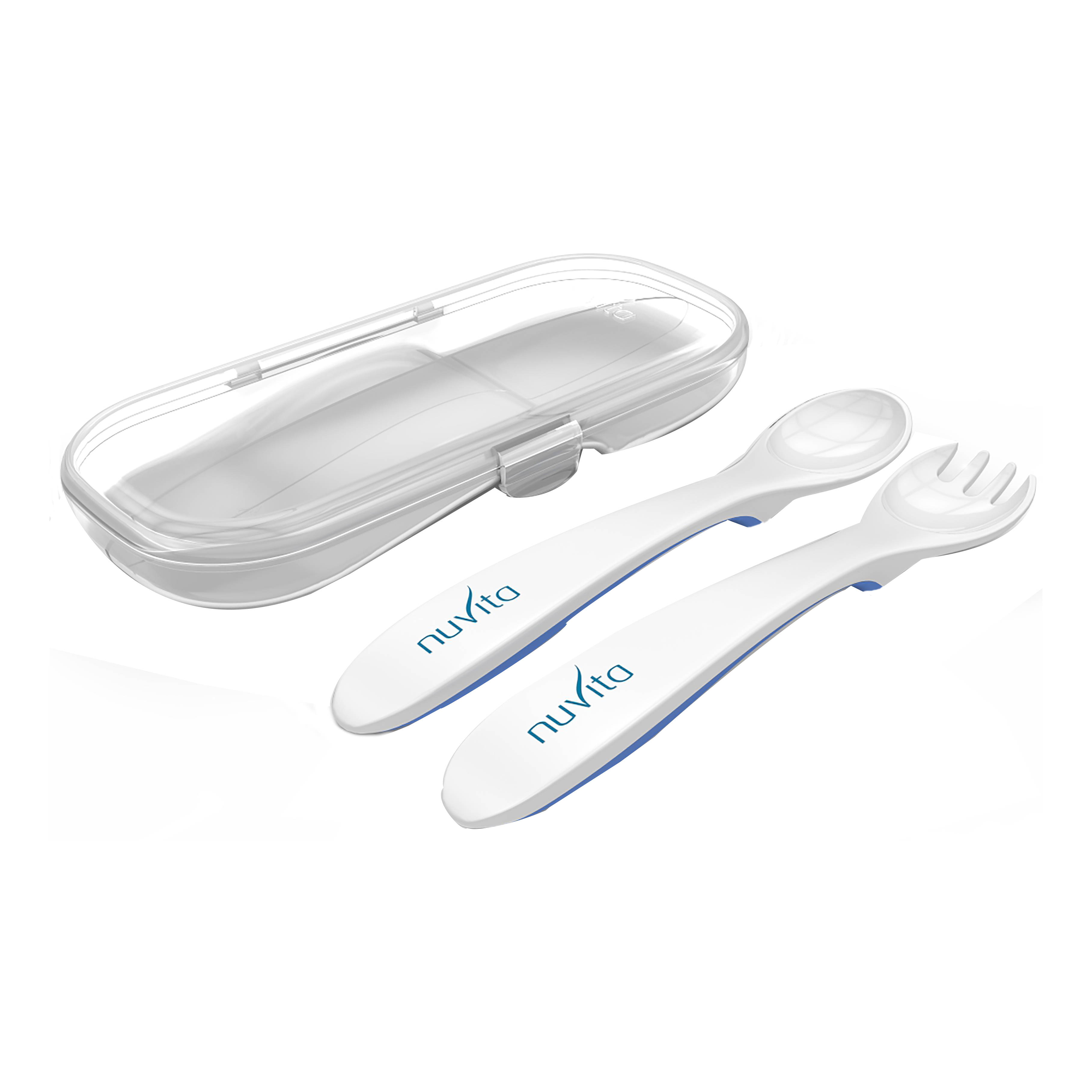 Nuvita set astuccio posate blu