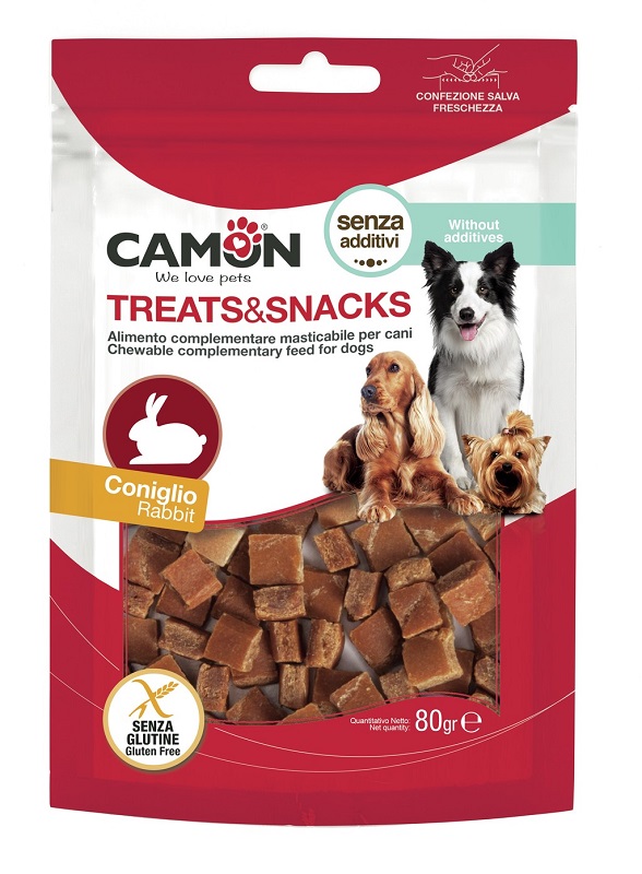 Camon Cane Snack Dadini Al Coniglio 80 Gr