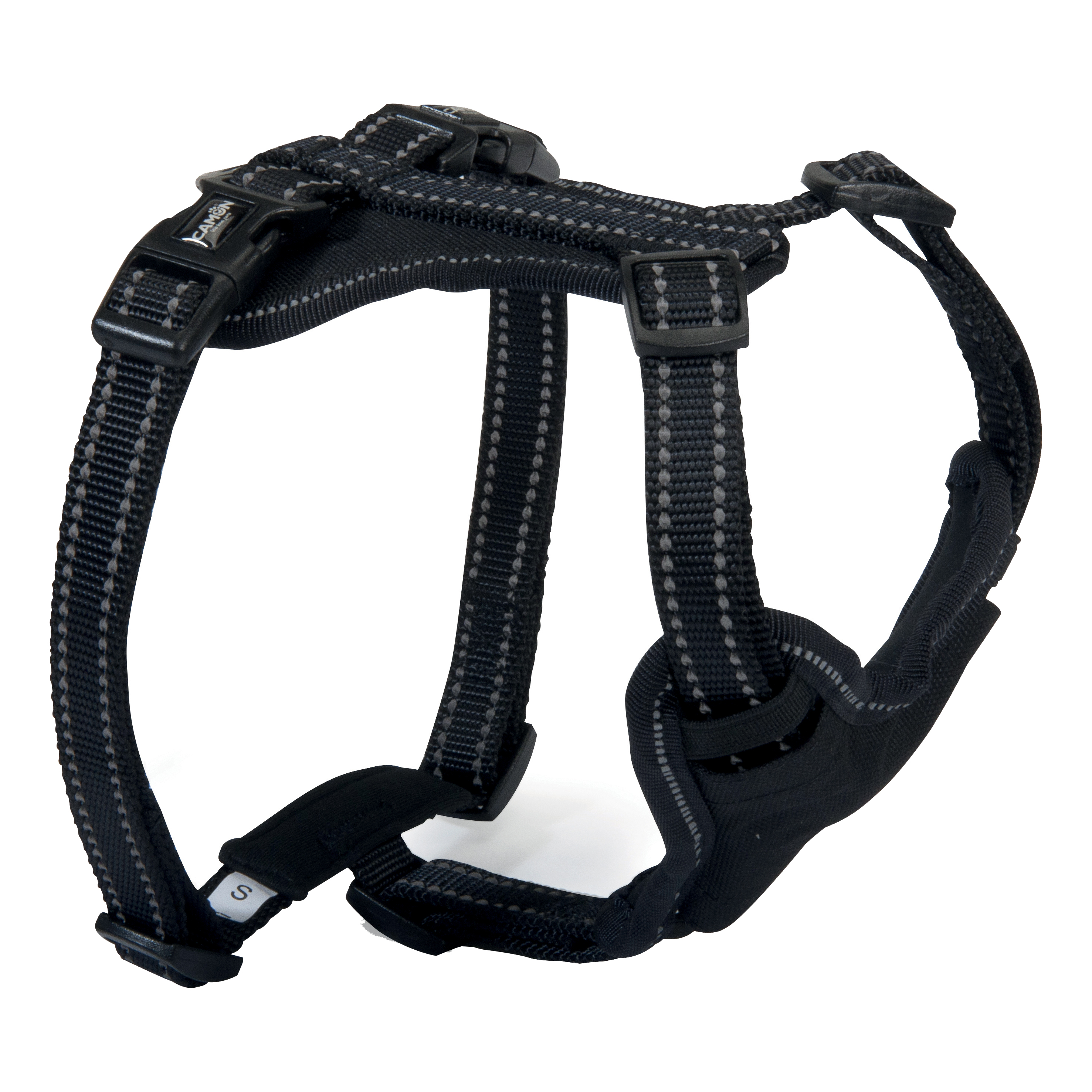 Camon Cane Pettorina In Neoprene "Reflex" 5 Regolazioni Tg. Medium Nero