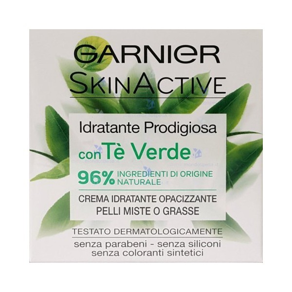Skin active Idratante prodigioso te verde 50 g