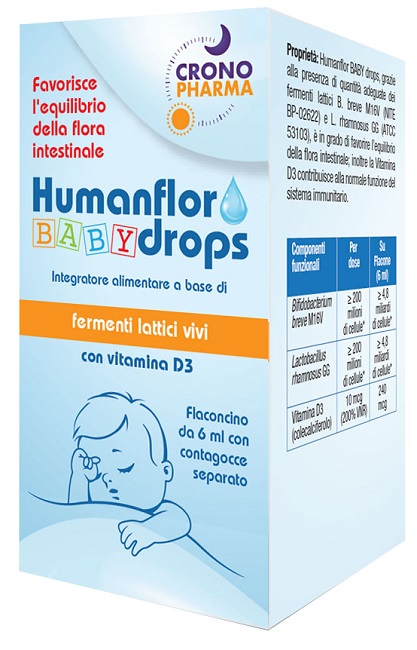 Humanflor baby drops 6ml