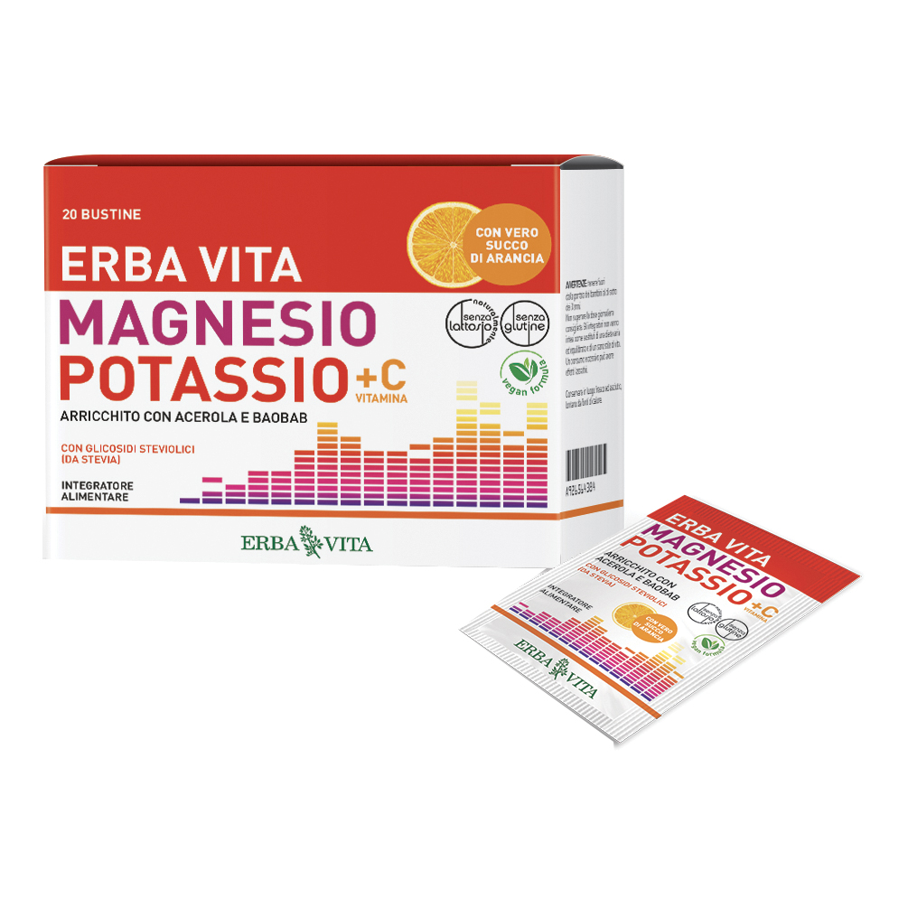 Magnesio potassio+c 20 Bustine ebv