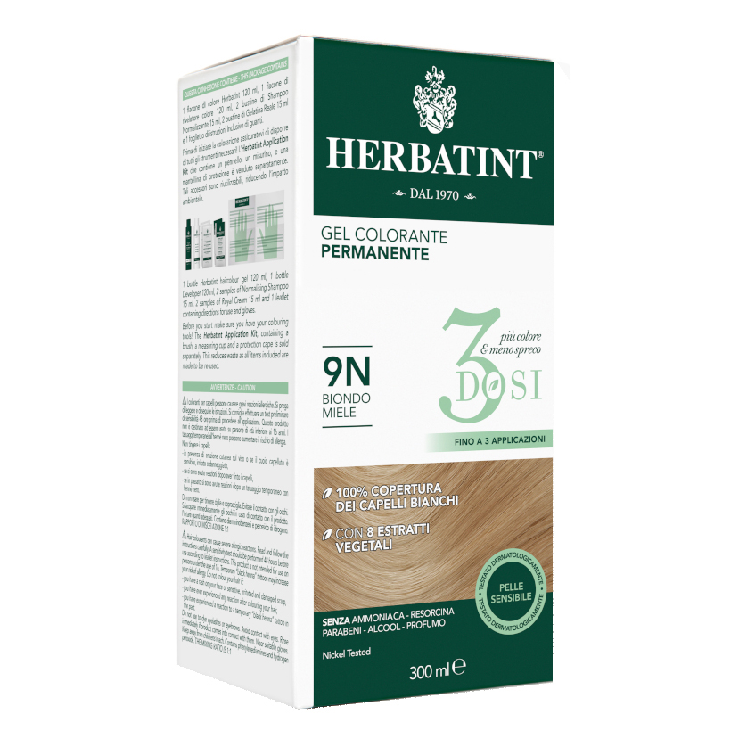 Herbatint 3d bio miele 300ml9n