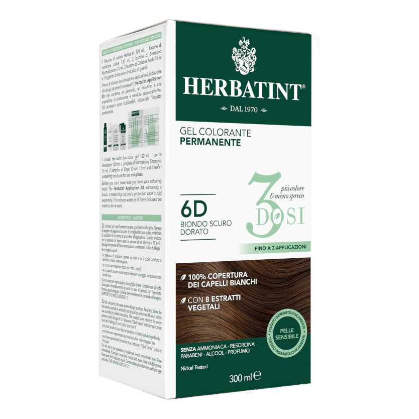 Herbatint 3d bio sc.d.300ml 6d