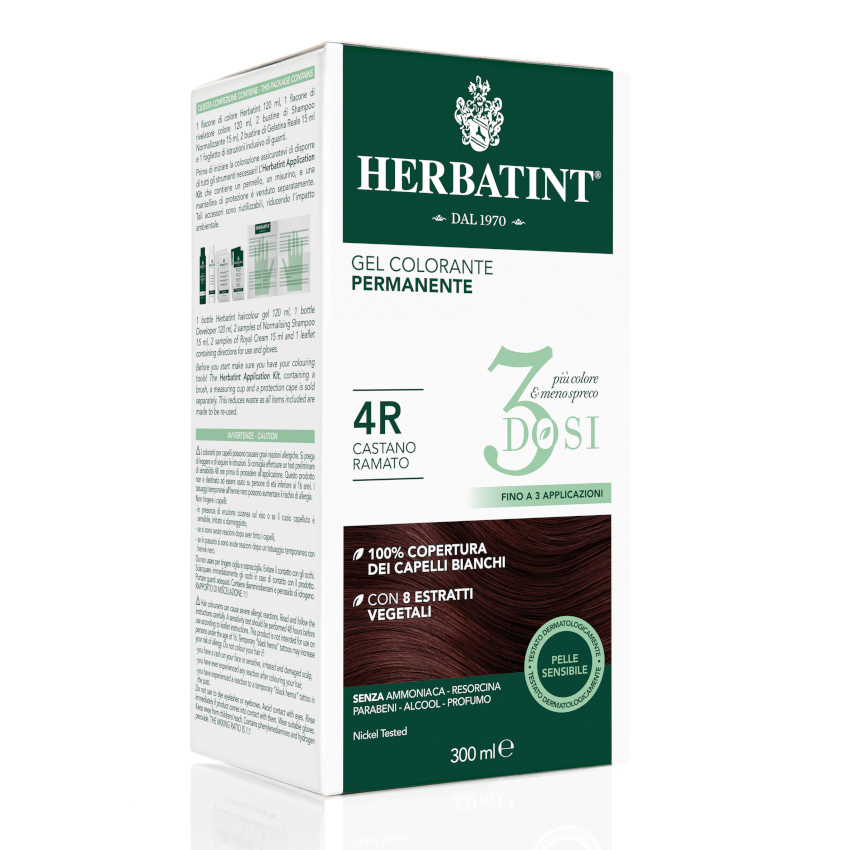 Herbatint 3d cast.ram.300ml 4r