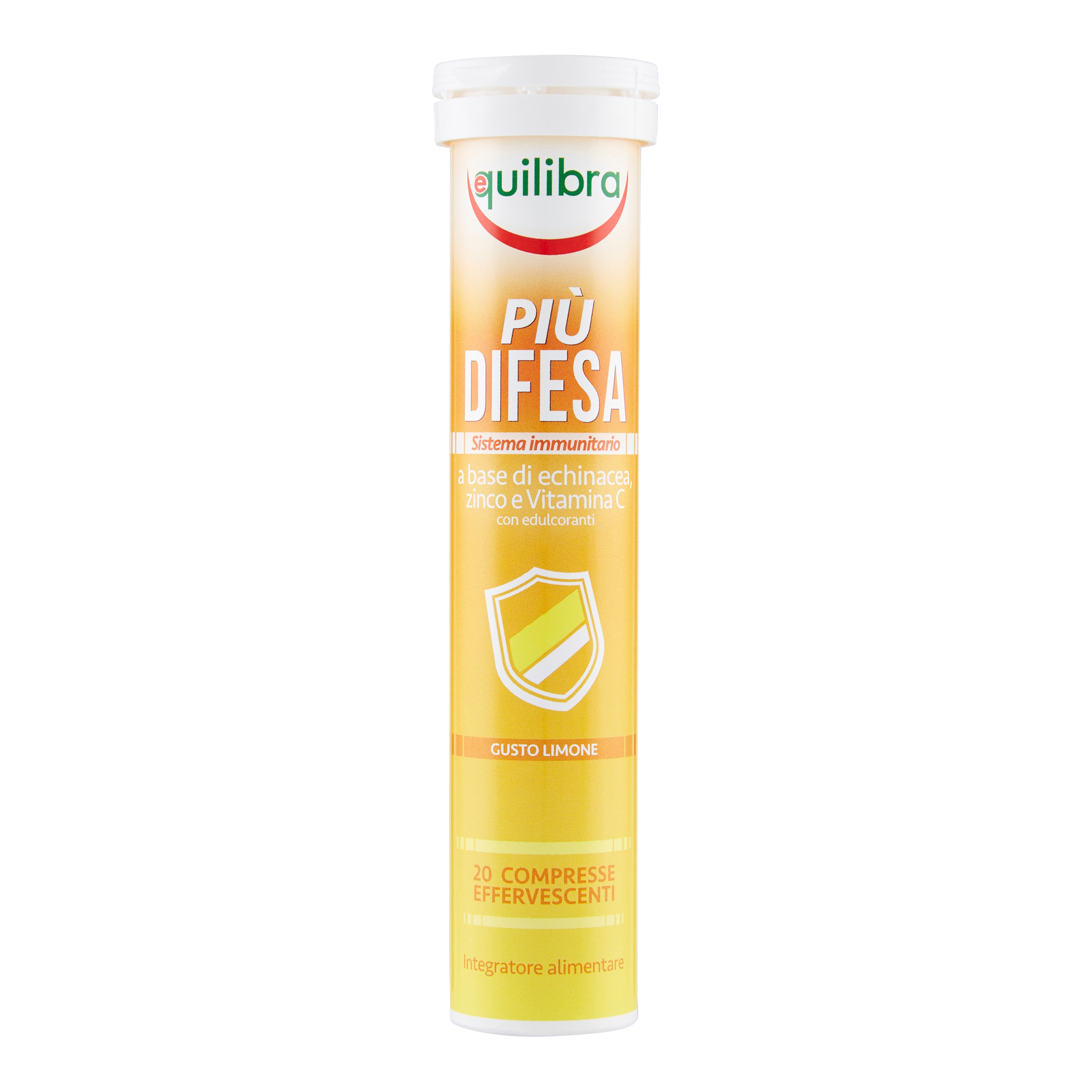 Piu' difesa gusto limone 20 compresse effervescenti