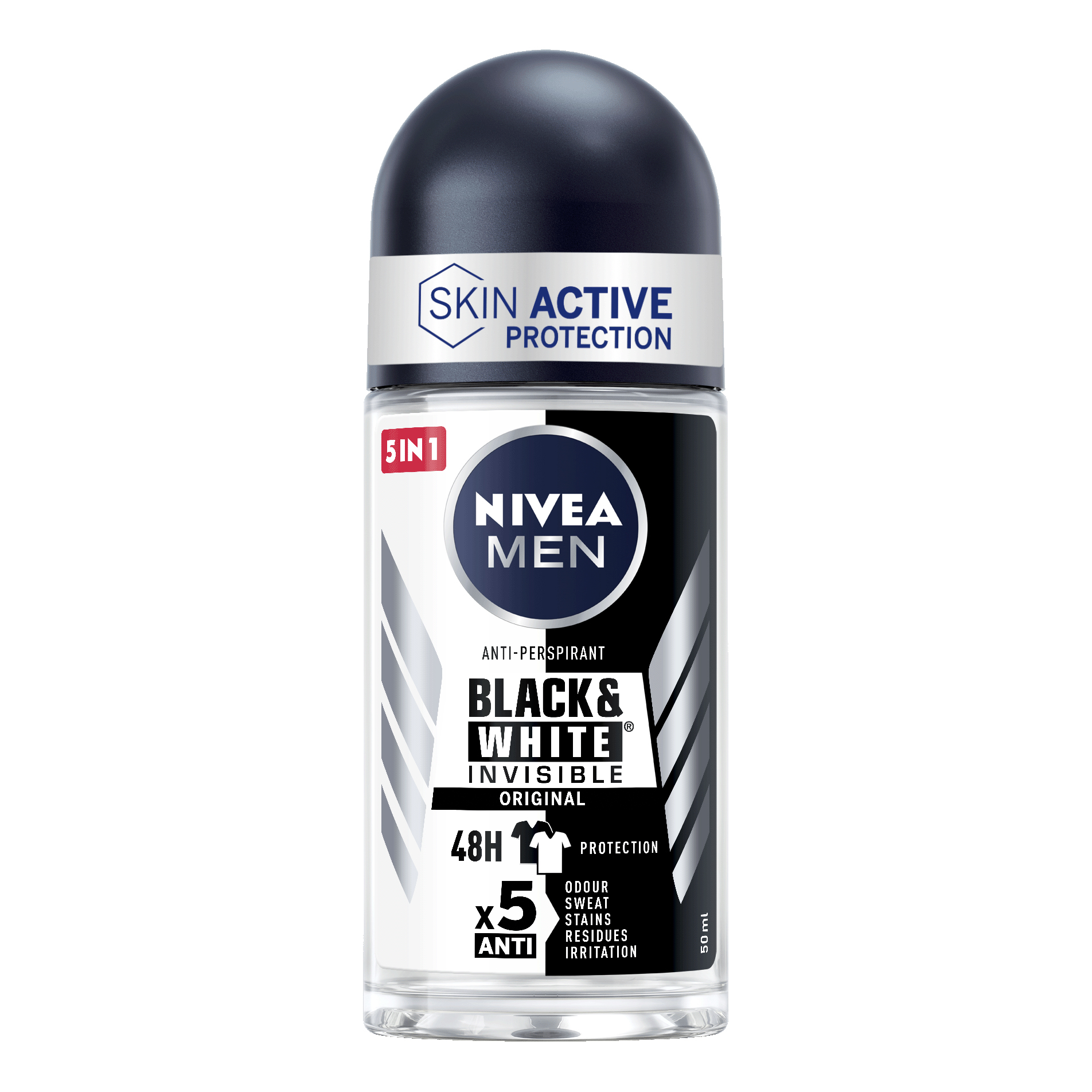 Nivea deo aid black &amp; white roll on 50 ml
