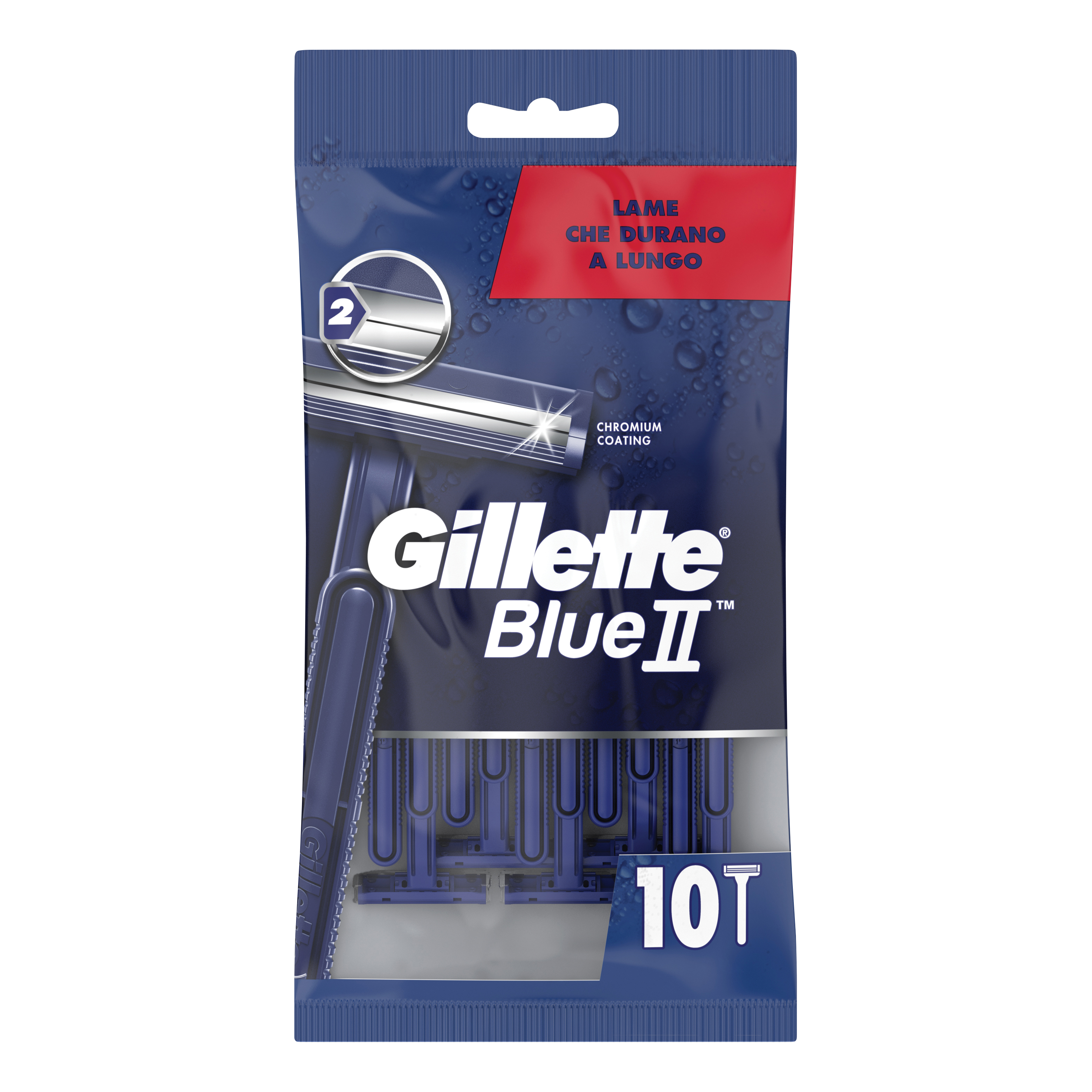 Gillette blue ii stand 10 pezzi
