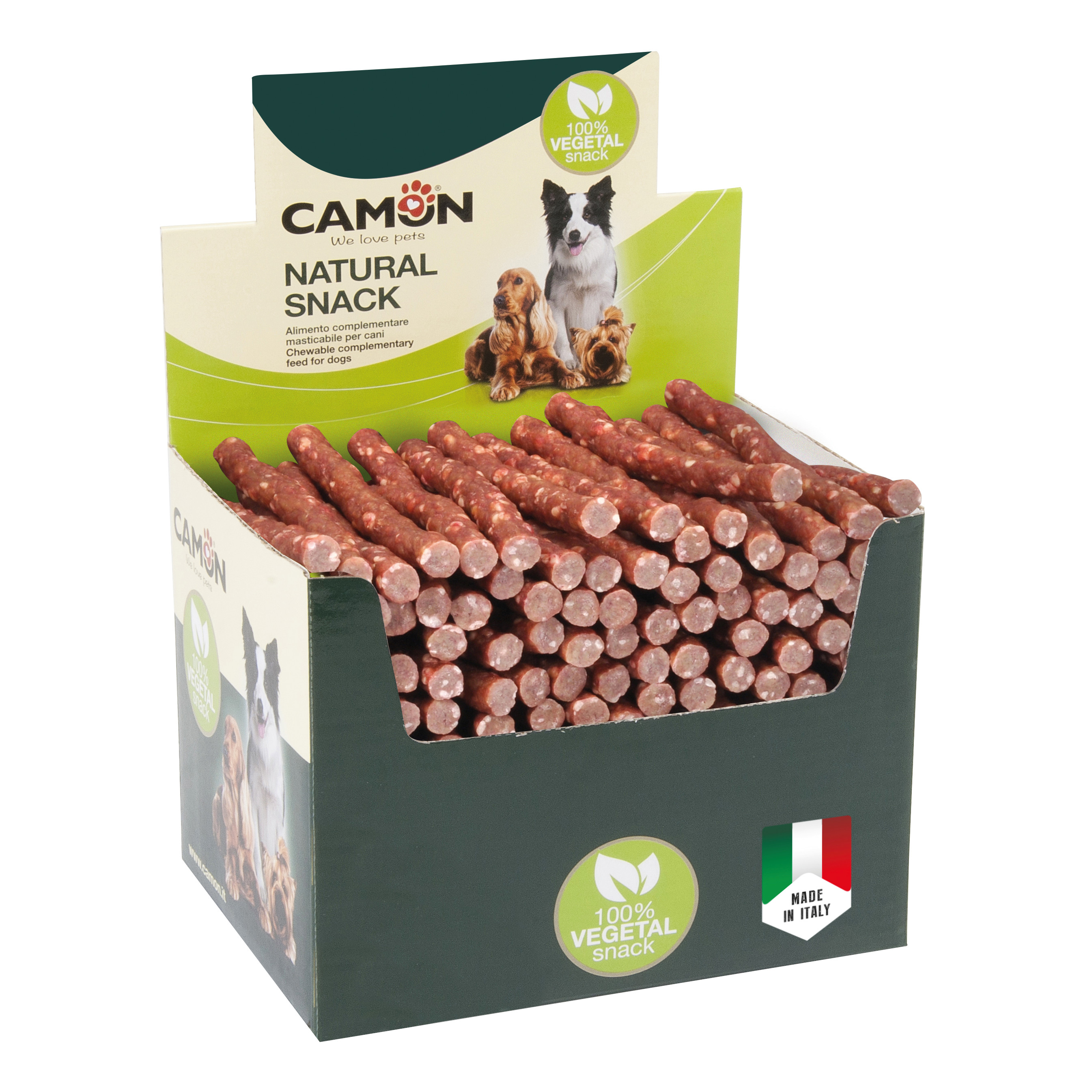 Veggie sausage 18 cm box