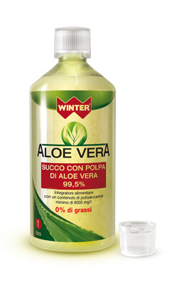 Winter aloe vera succo e polpa 1 litro - 8057742223398