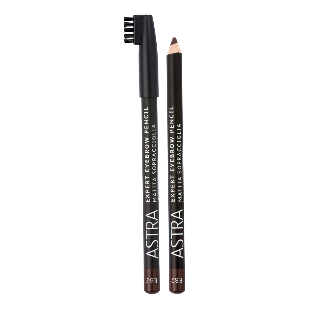 ASTRA - Expert Eye Brow Pencil - Matita Sopracciglia Con Pettinino N. Eb2 Dark Brown
