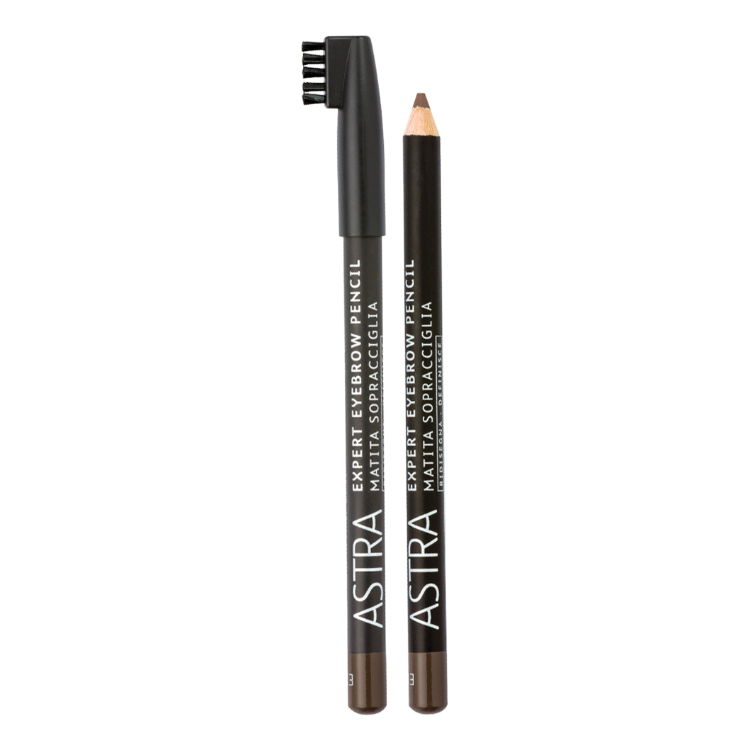 ASTRA - Expert Eye Brow Pencil - Matita Sopracciglia Con Pettinino N. Eb3 Brown