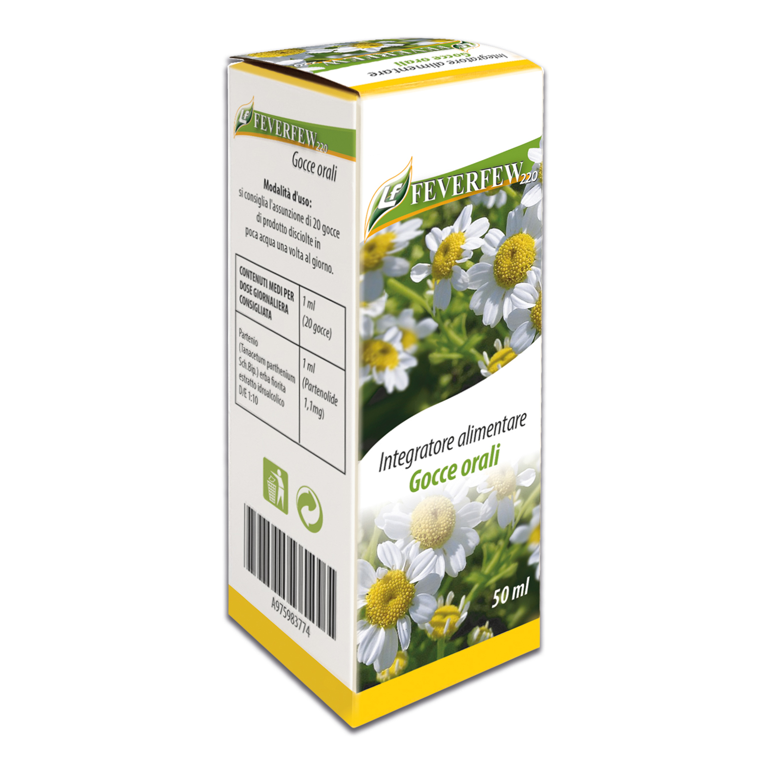 Feverfew 220 gocce 50 ml