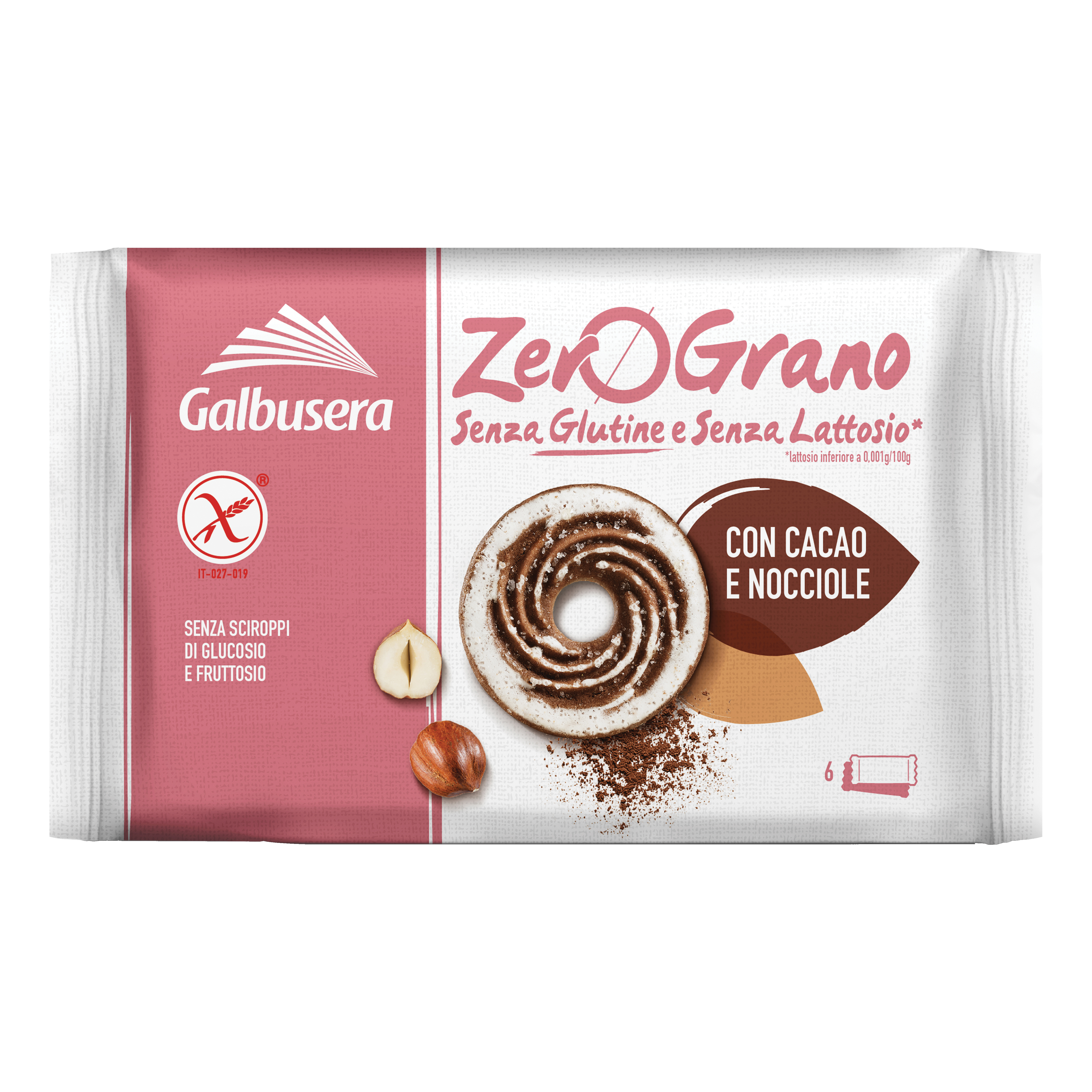 Zerograno Frolla Cacao/Nocciole 220g