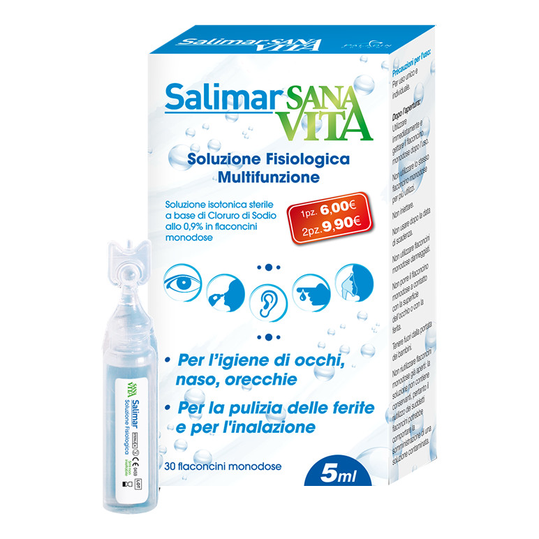 Sanavita Soluzione Fisiologica 30 Flaconcini
