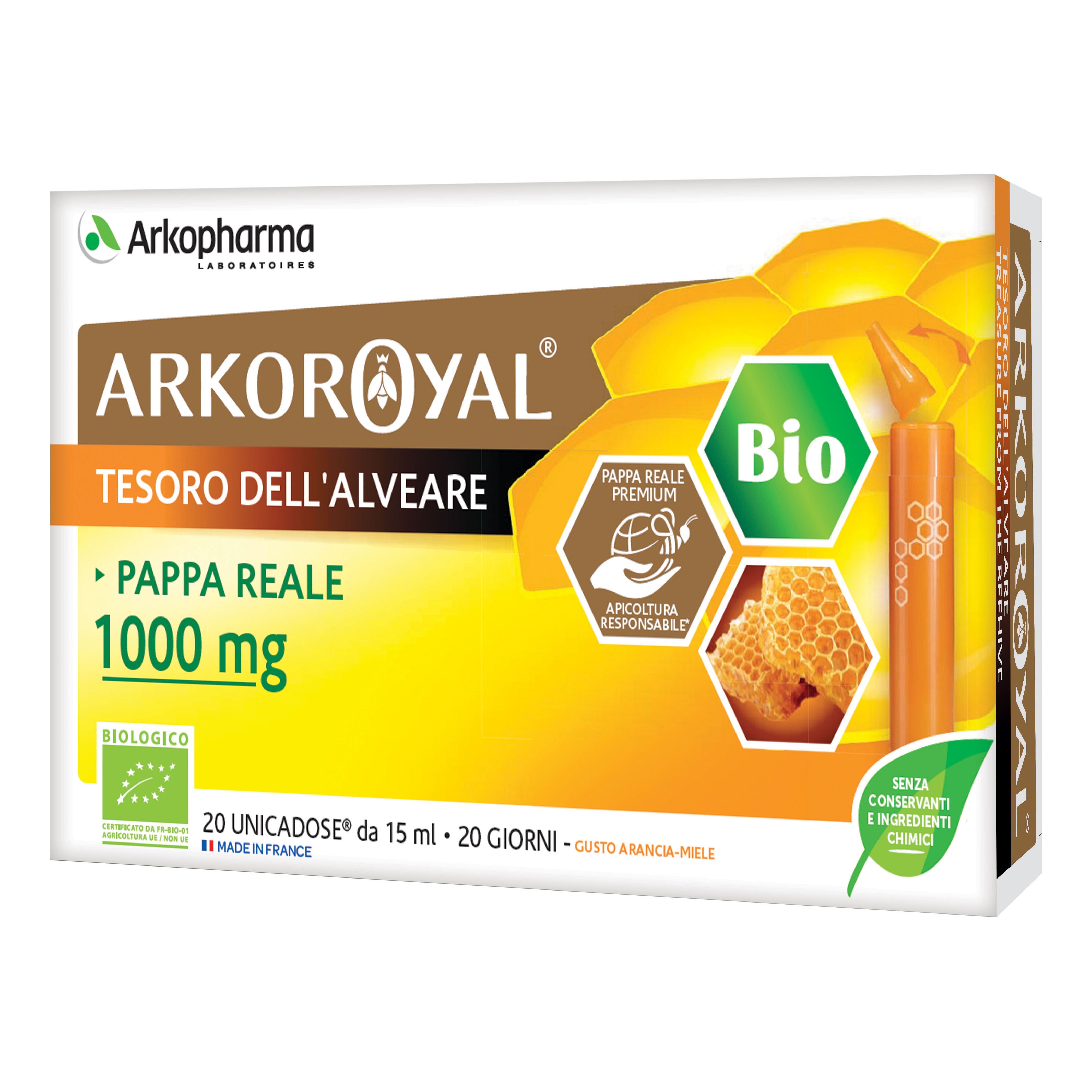 Arkoroyal pappa r.1000mg 20f.