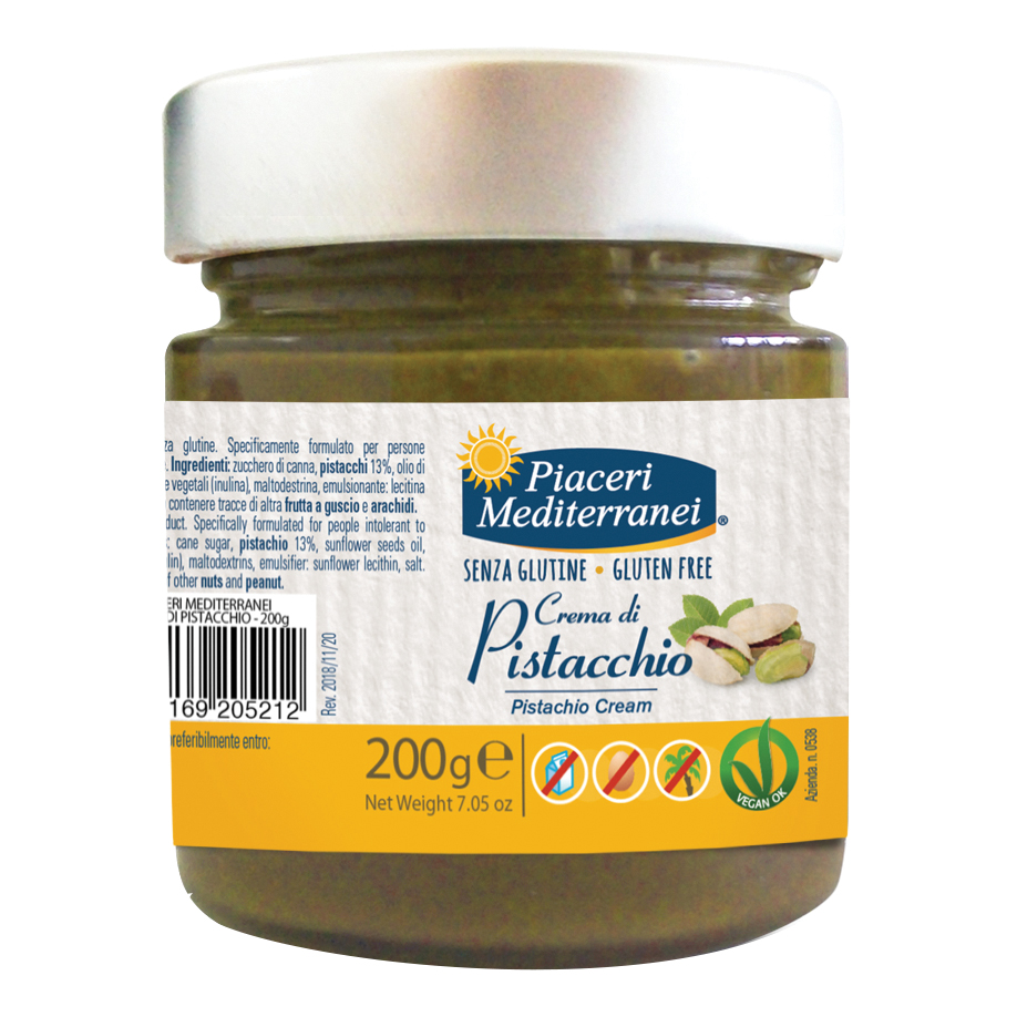 Piaceri med.crema pistacch200g