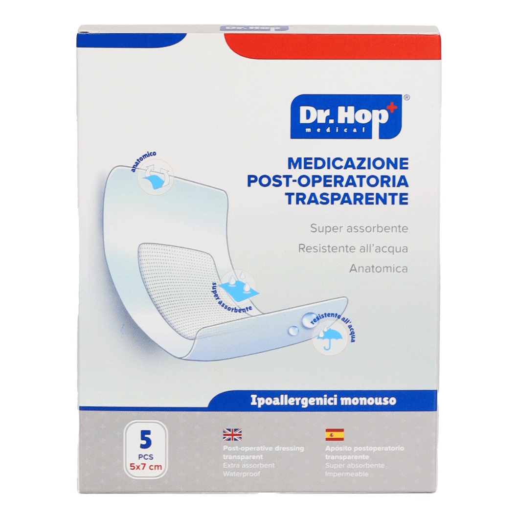 Medicazione Wp 5x 7cm 5pezzidrhop