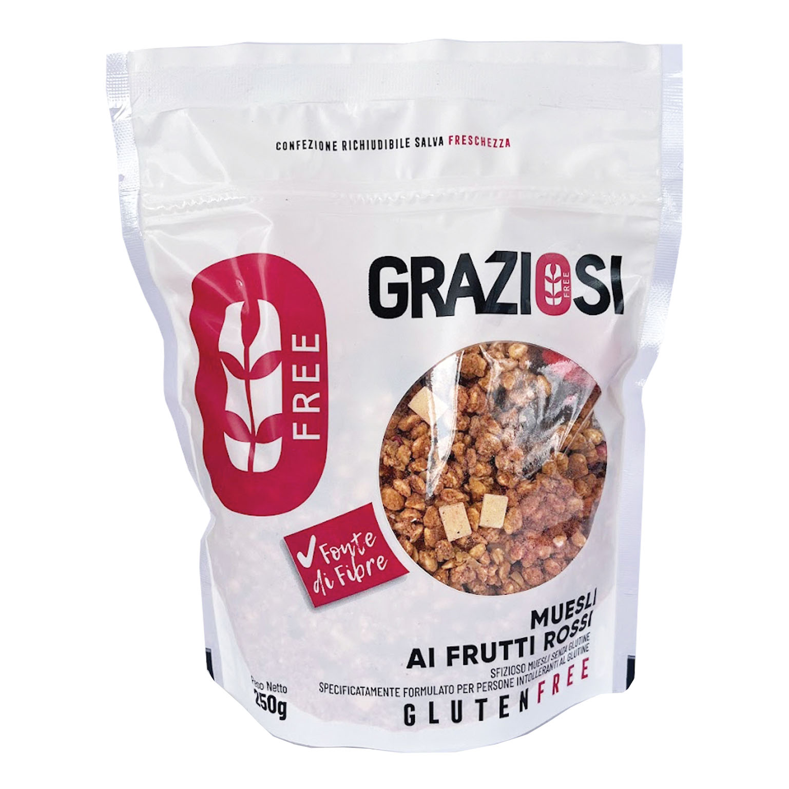 Muesli ai frutti rossi 250 g