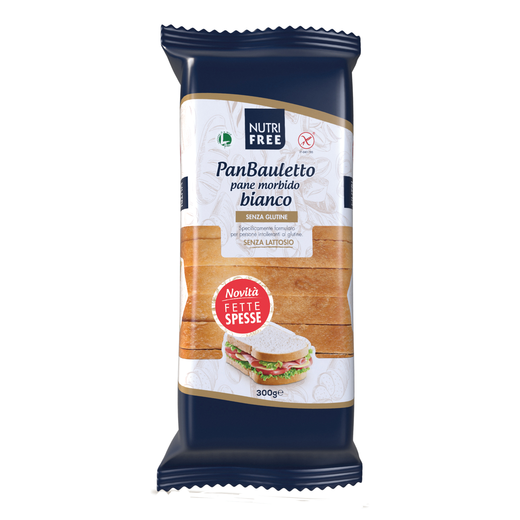 Nutrifree panbauletto 300g
