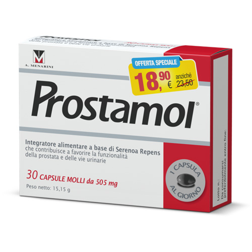 Prostamol 30 capsule molli promo 2019
