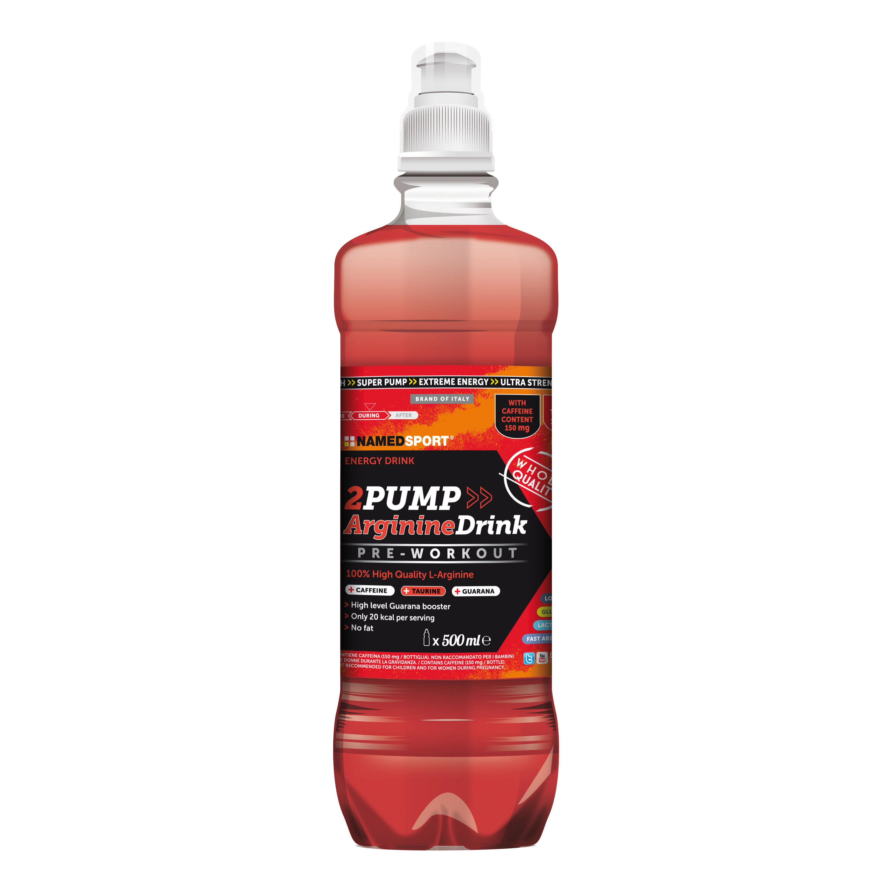 Total energy 2pump arg shot mango/peach volt-60 ml