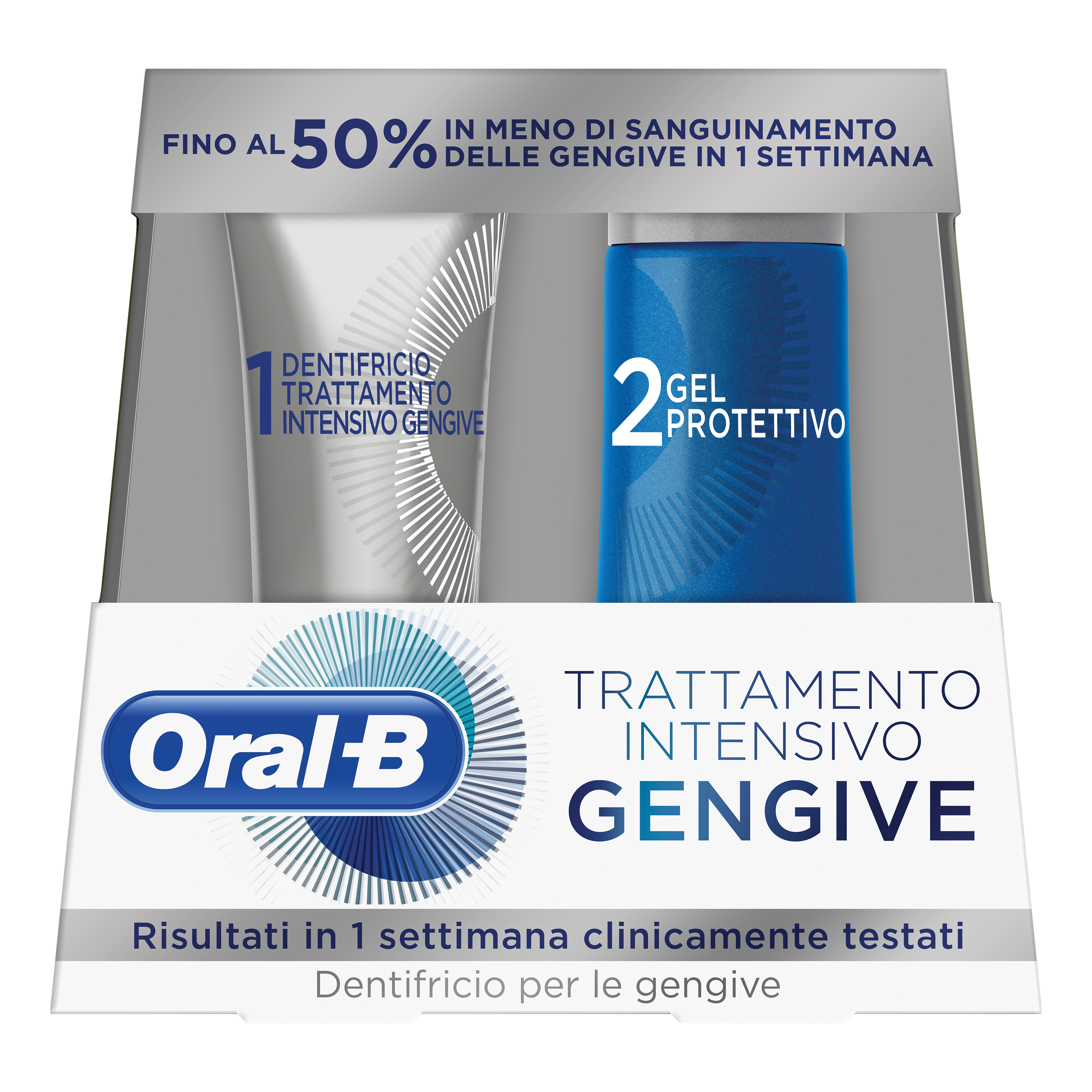 Oral-b trattamento intensivo gengive 85 ml + 63 ml