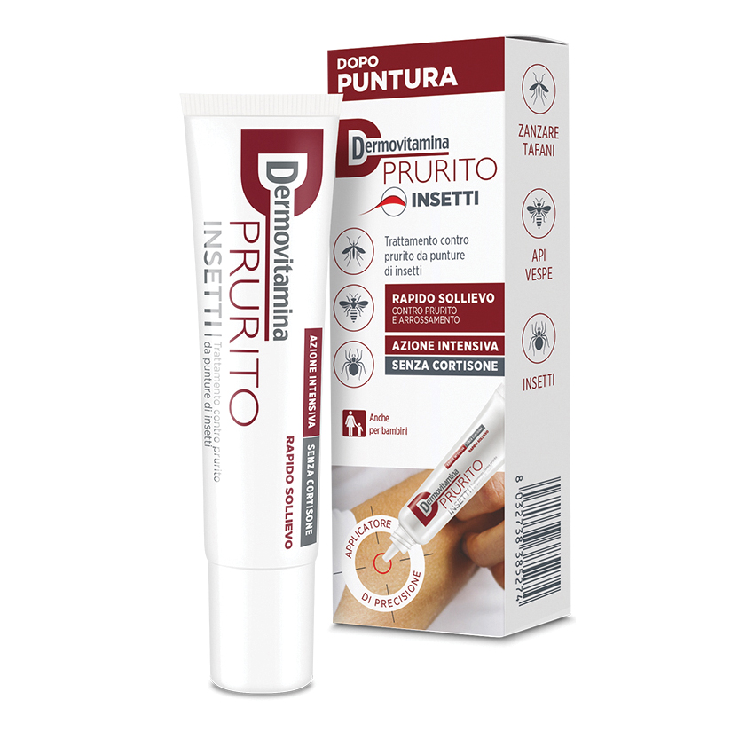 Dermovitamina prurito insetti