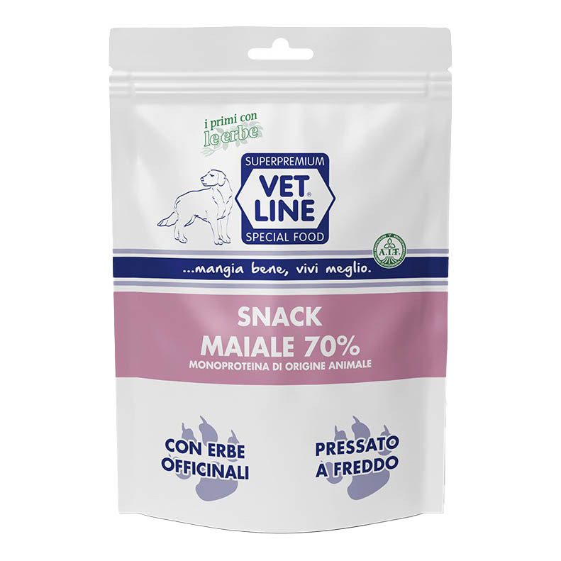 Vet line snack maiale 80 g