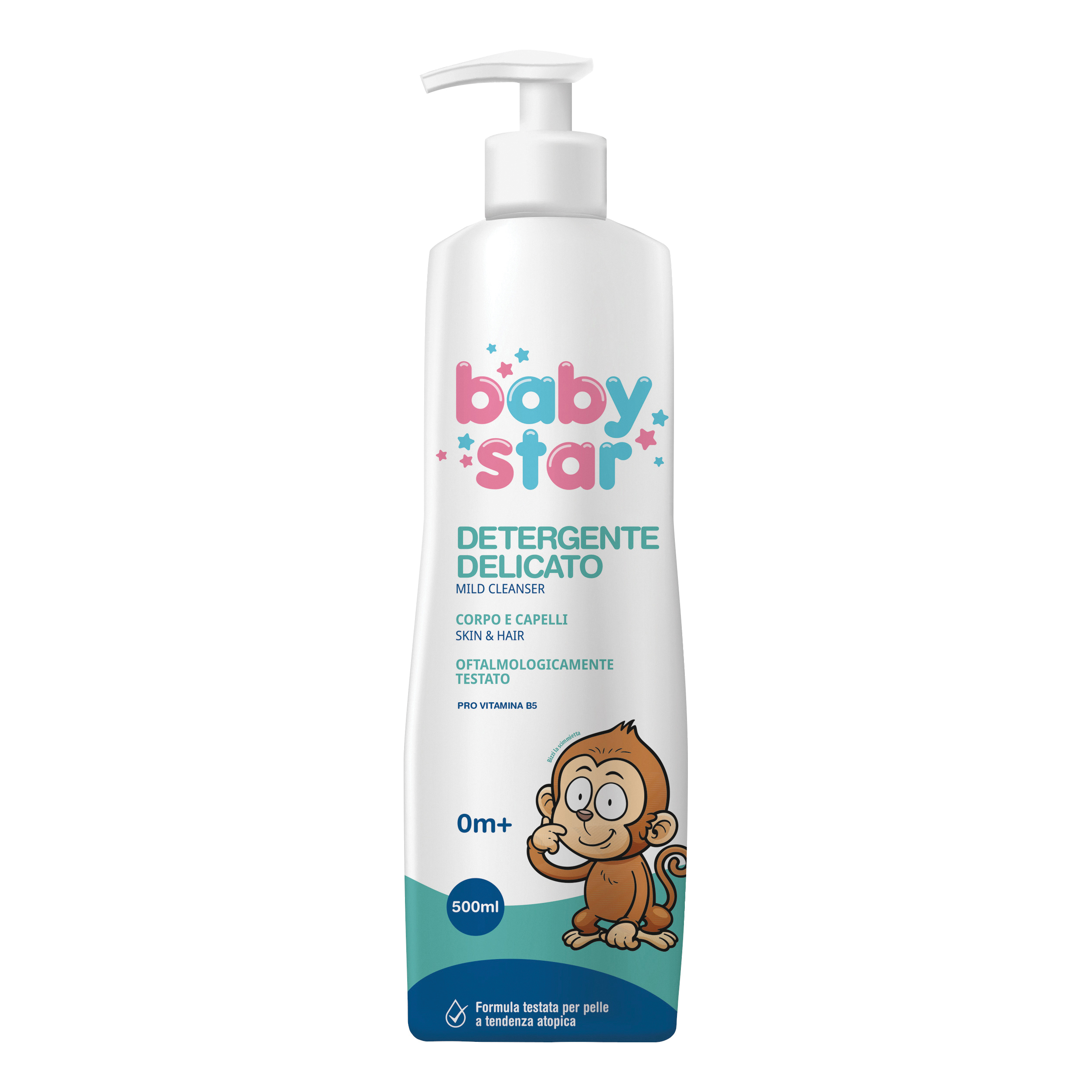 Babystar detergente delicato 2 in 1 500 ml