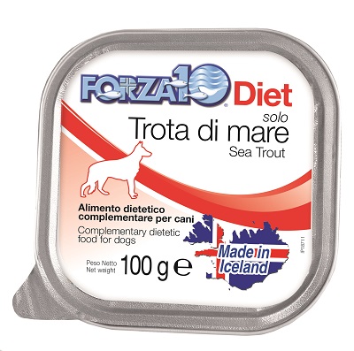 Forza 10 Diet Cane Solo Trota Di Mare 100 Gr