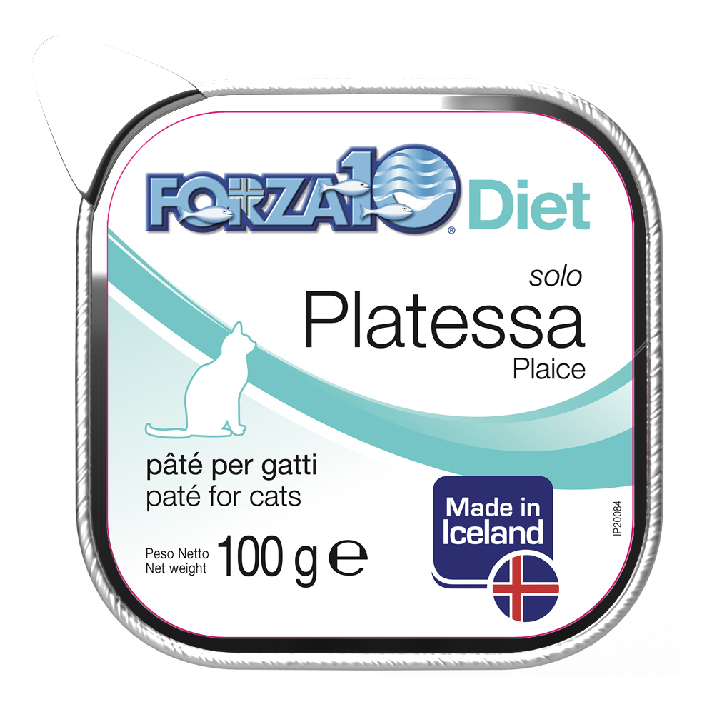 Forza 10 Diet Gatto Solo Platessa 100 Gr