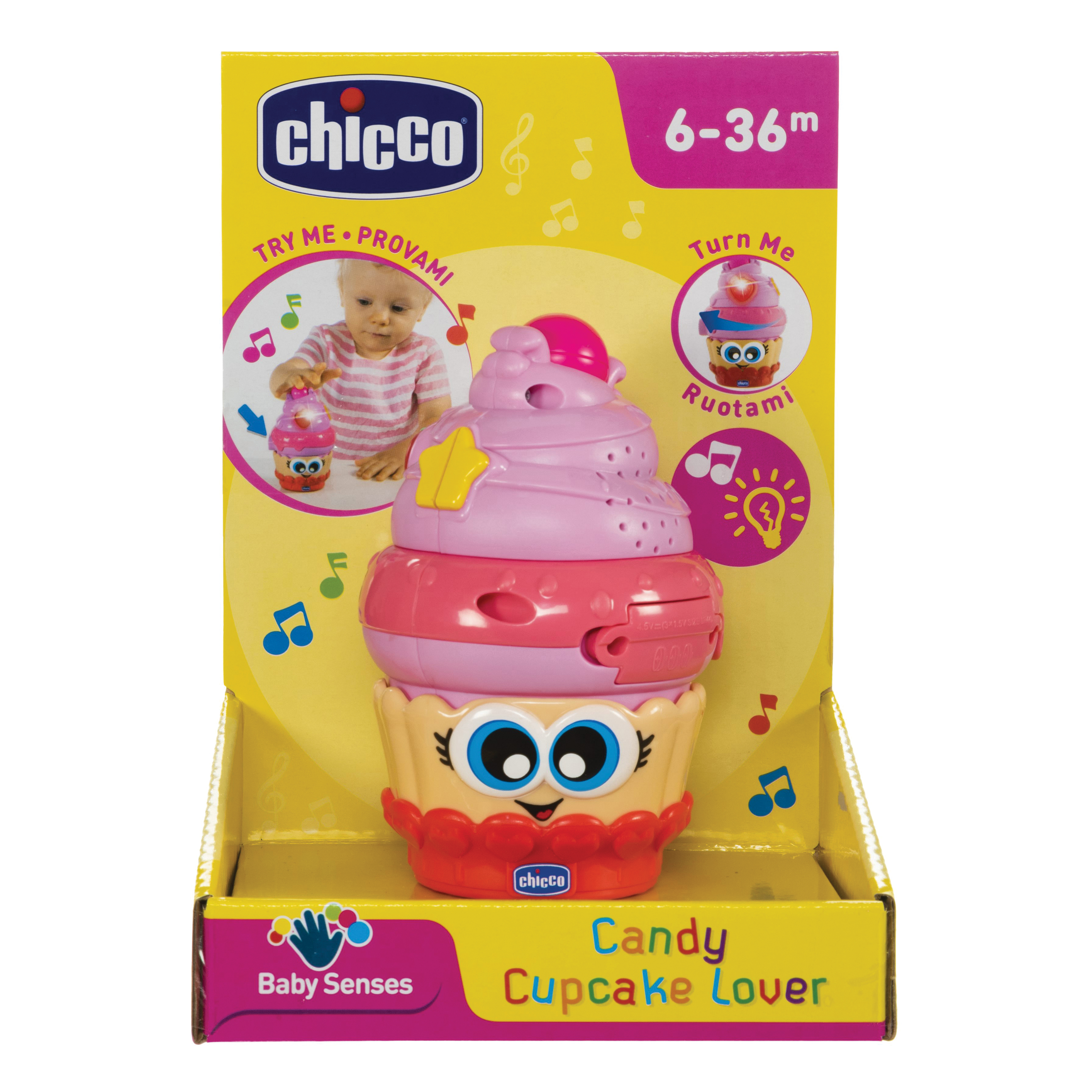 Chicco gioco candy cupcake 6-36m