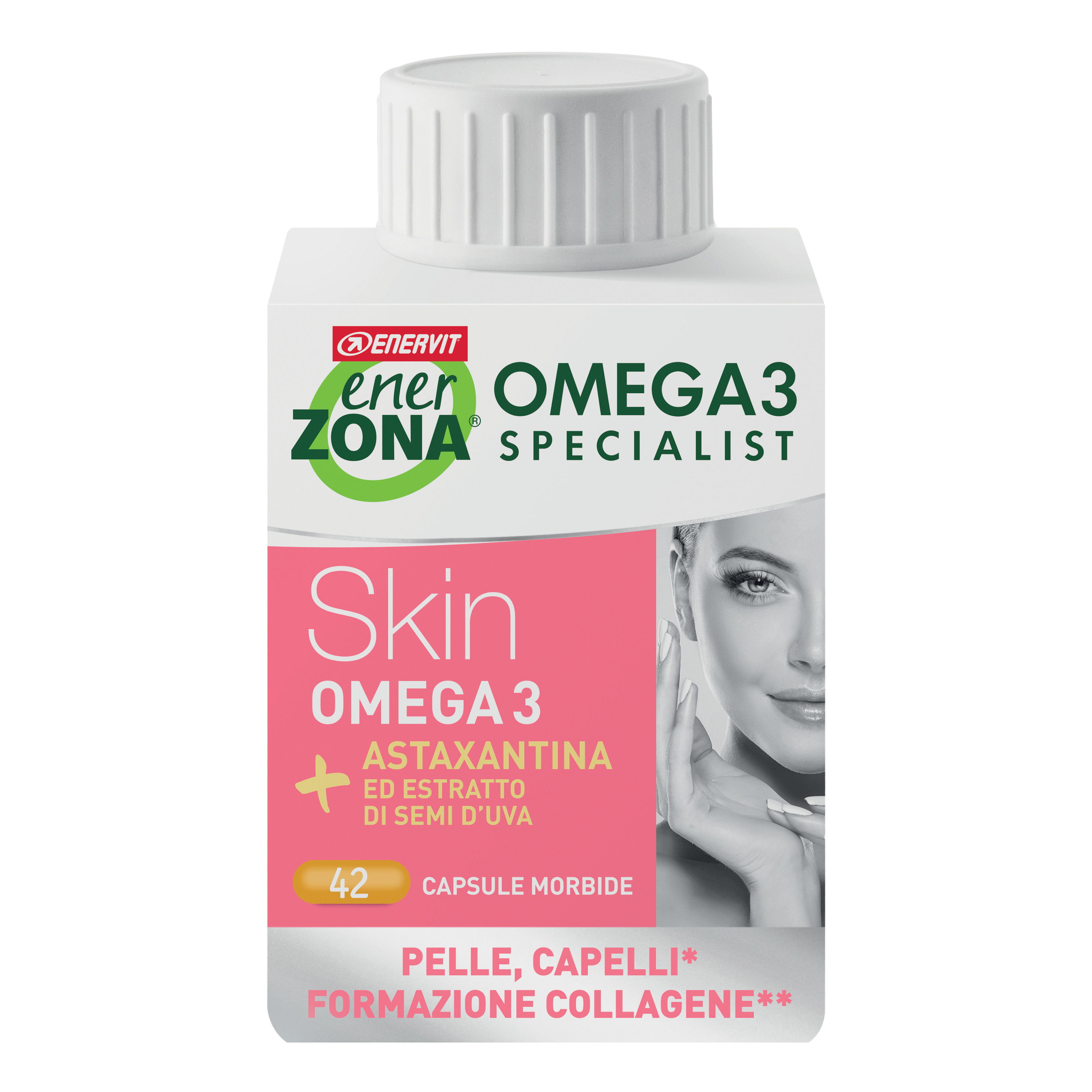 Enerzona Omega 3rx Skin 42capsule