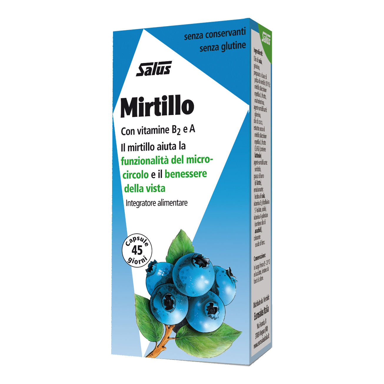 Mirtillo saluvision 45 capsule