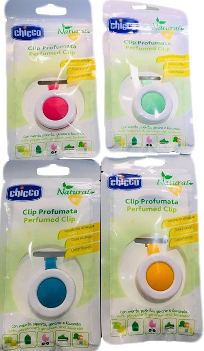 Chicco antizanzare clip profumata