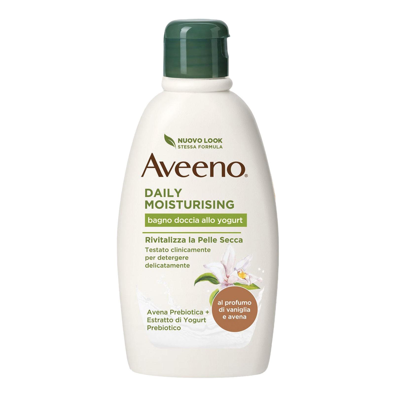 Aveeno bagno doccia yogurth vaniglia&amp;avena 300 ml promo